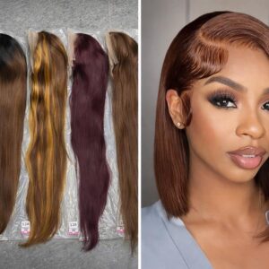 perruque indienne naturelle